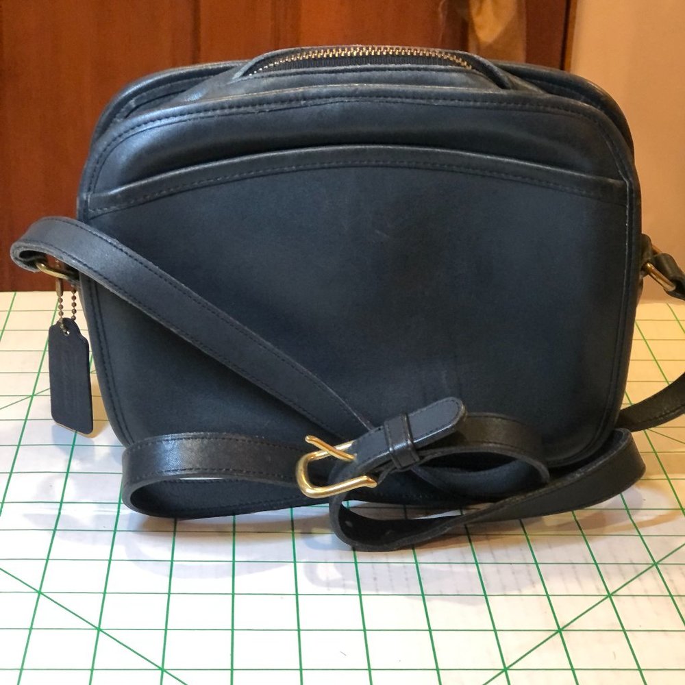 Vintage Coach Leather Crossbody Bag
